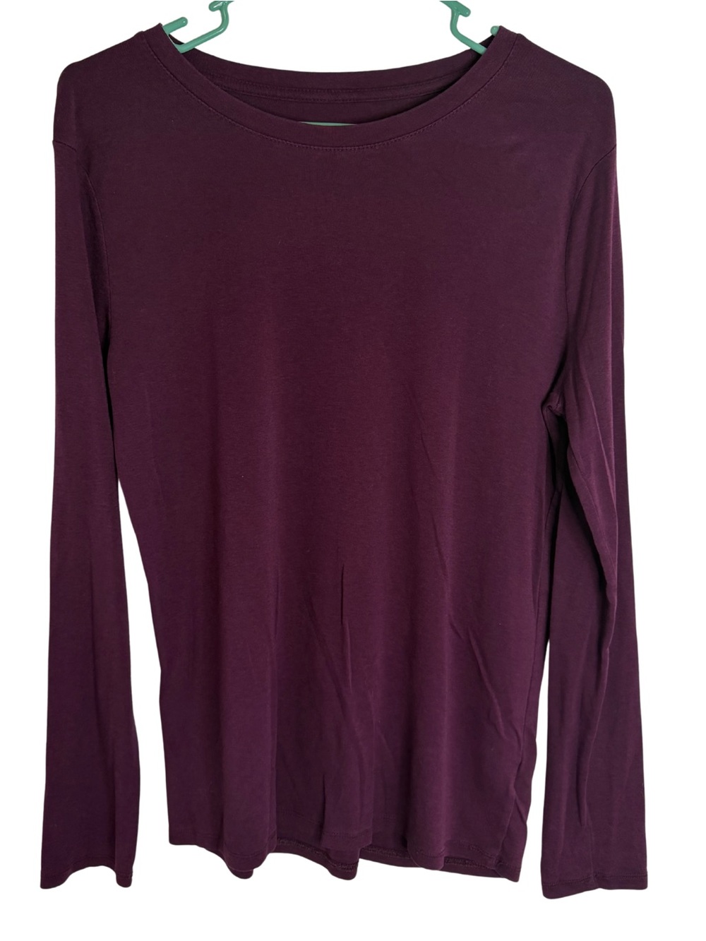 3/$20 Merona Dark Purple Long Sleeve Crewneck Shirt